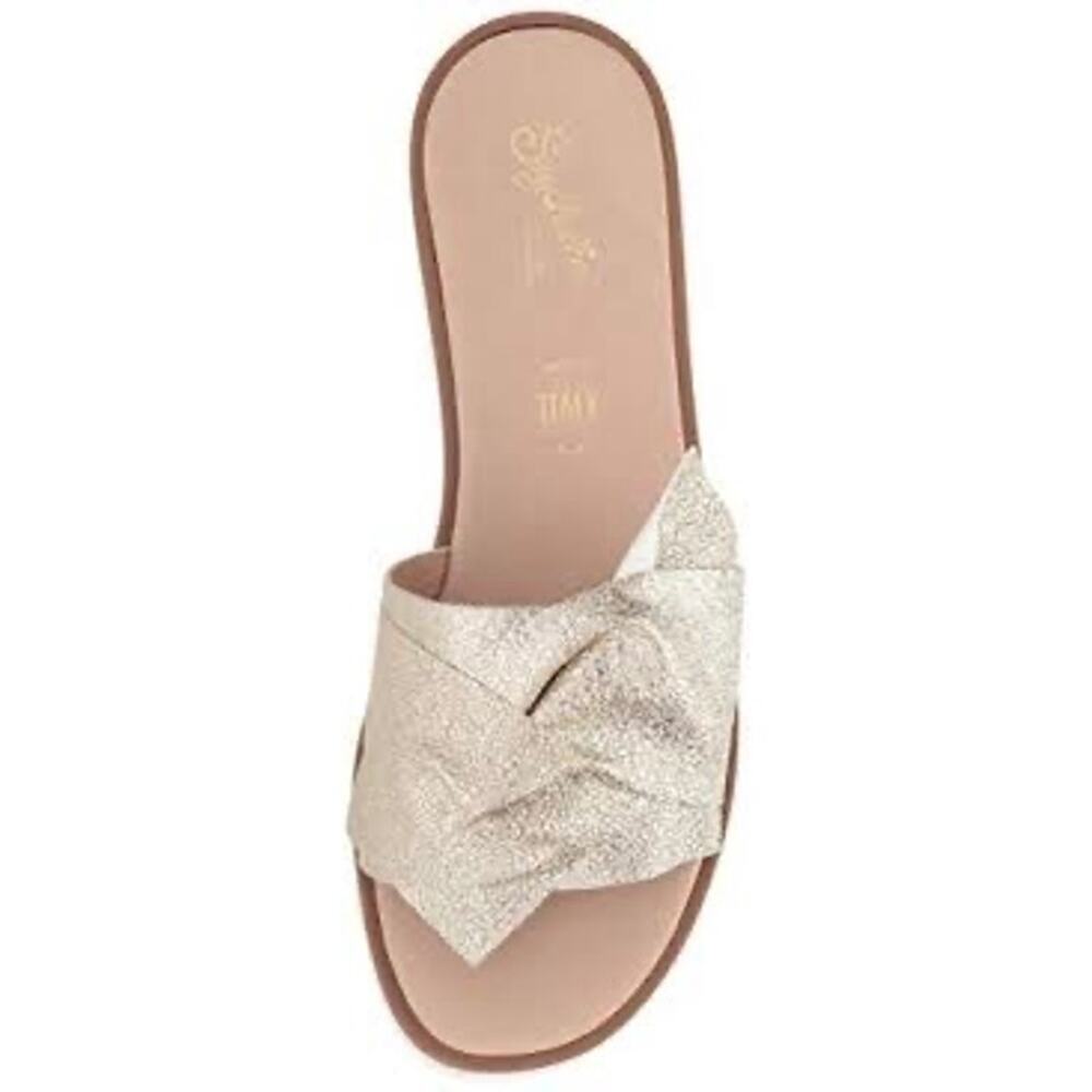 Seychelles Women's Coast Platform Slide Sandal Size 10 Made in Italy Summer